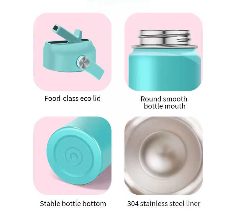 1L RETRO SUNSHINE STAINLESS STEEL BOTTLE