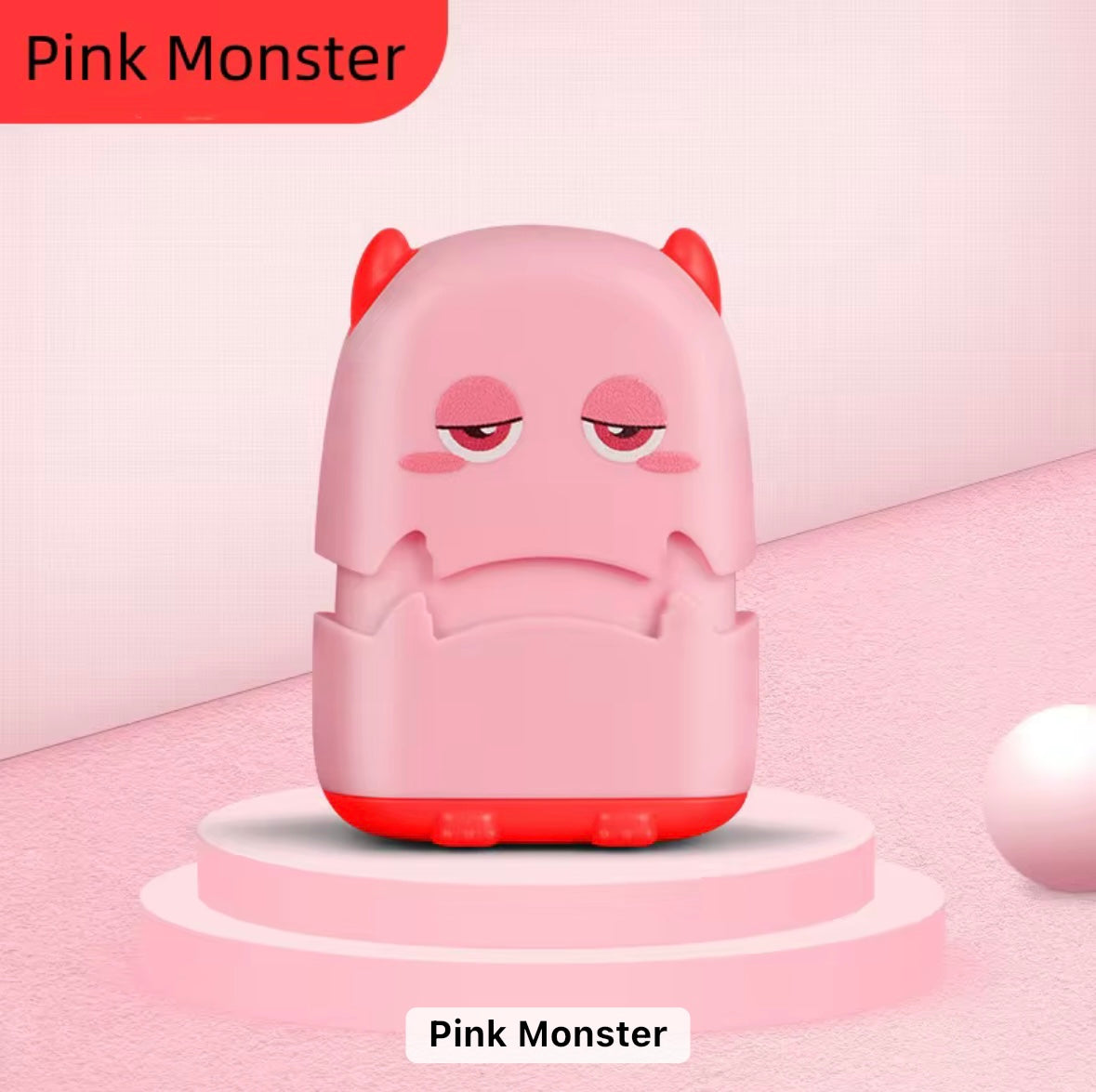 SMALL MONSTER NAME STAMP