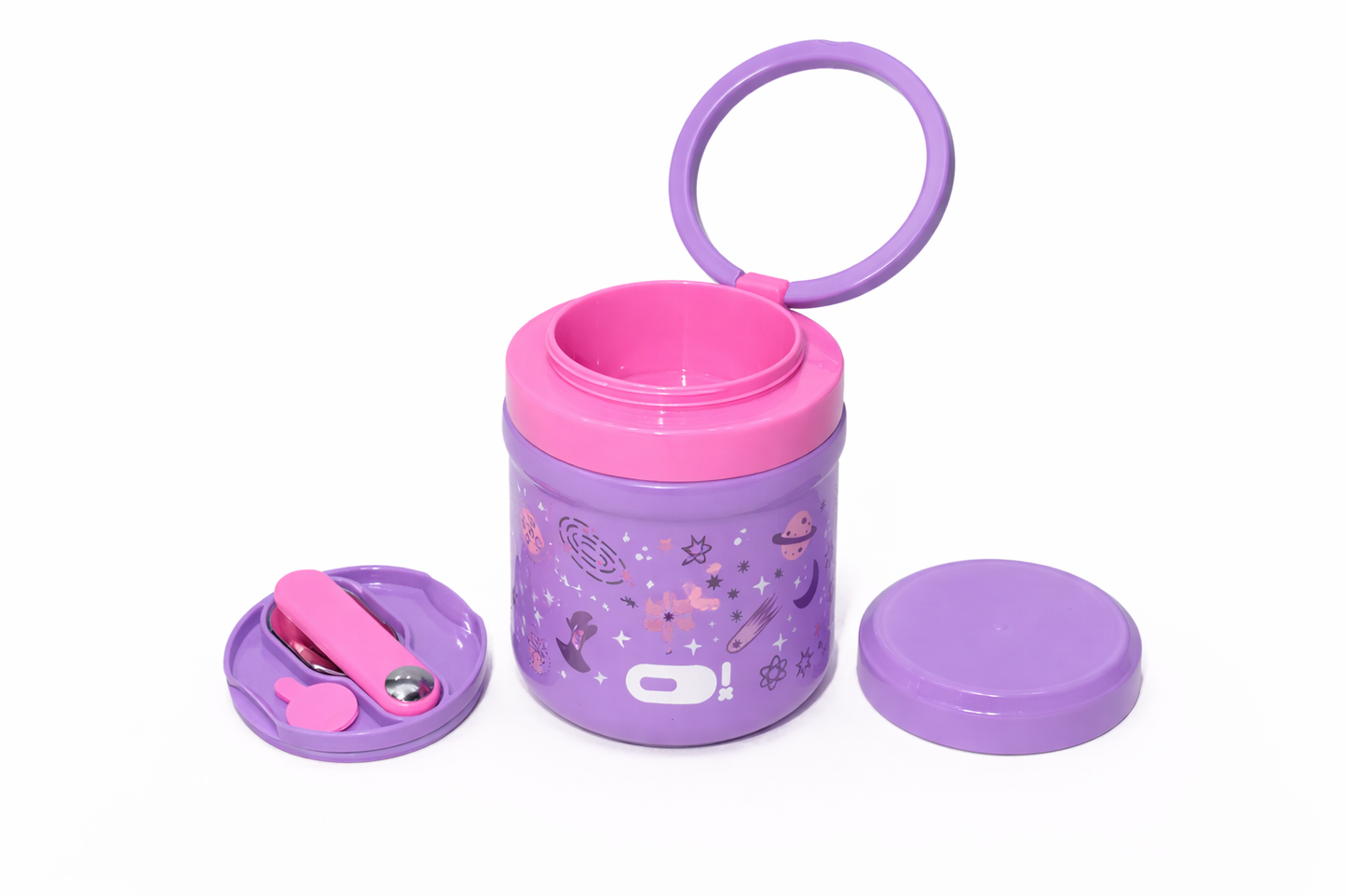 800 ML UNIVERSE STAINLESS FOOD JAR