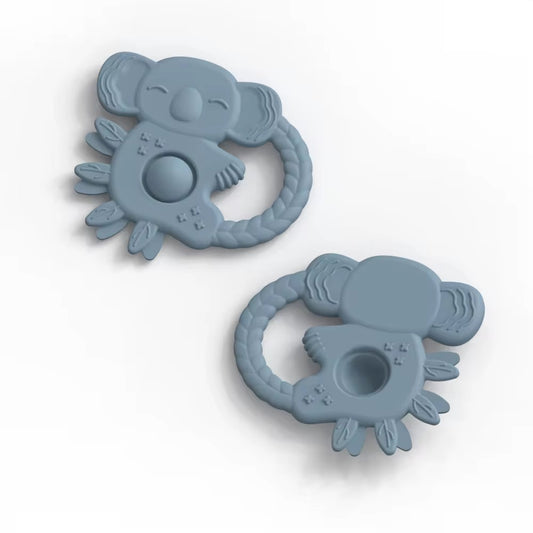 BPA FREE KOALA SHAPED BABY TEETHER.