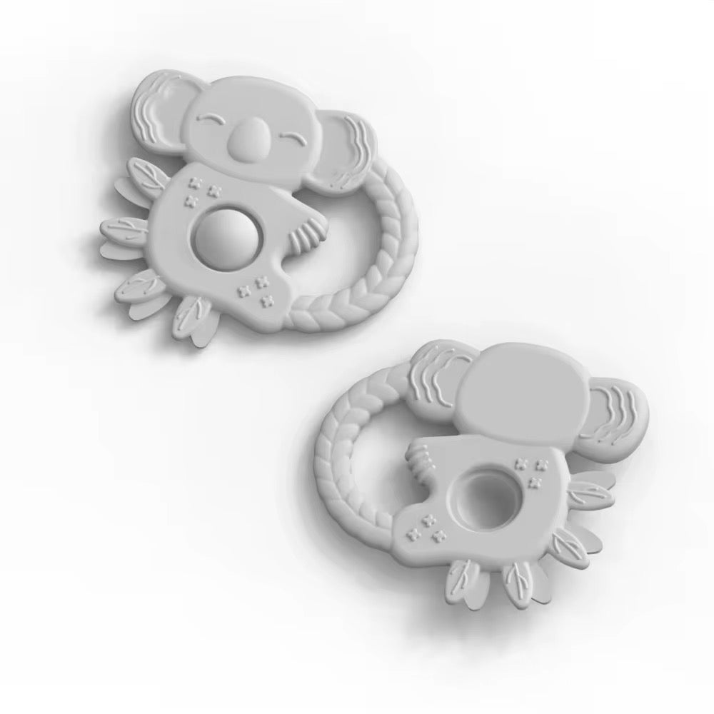 BPA FREE KOALA SHAPED BABY TEETHER.