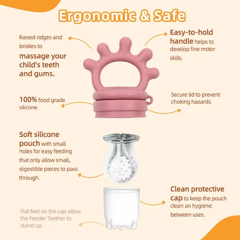 BPA FREE PACIFIER FRESH FOOD FEEDER