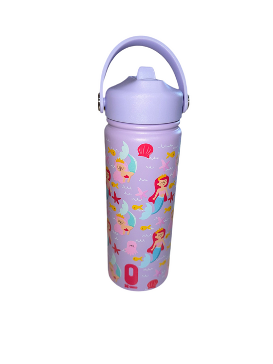 500 ML STAINLESS STEEL MERMAID WATER BOTTLE
