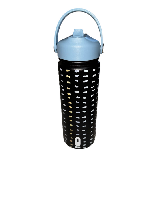 500 ML STAINLESS STEEL DOTTED WATER BOTTLE