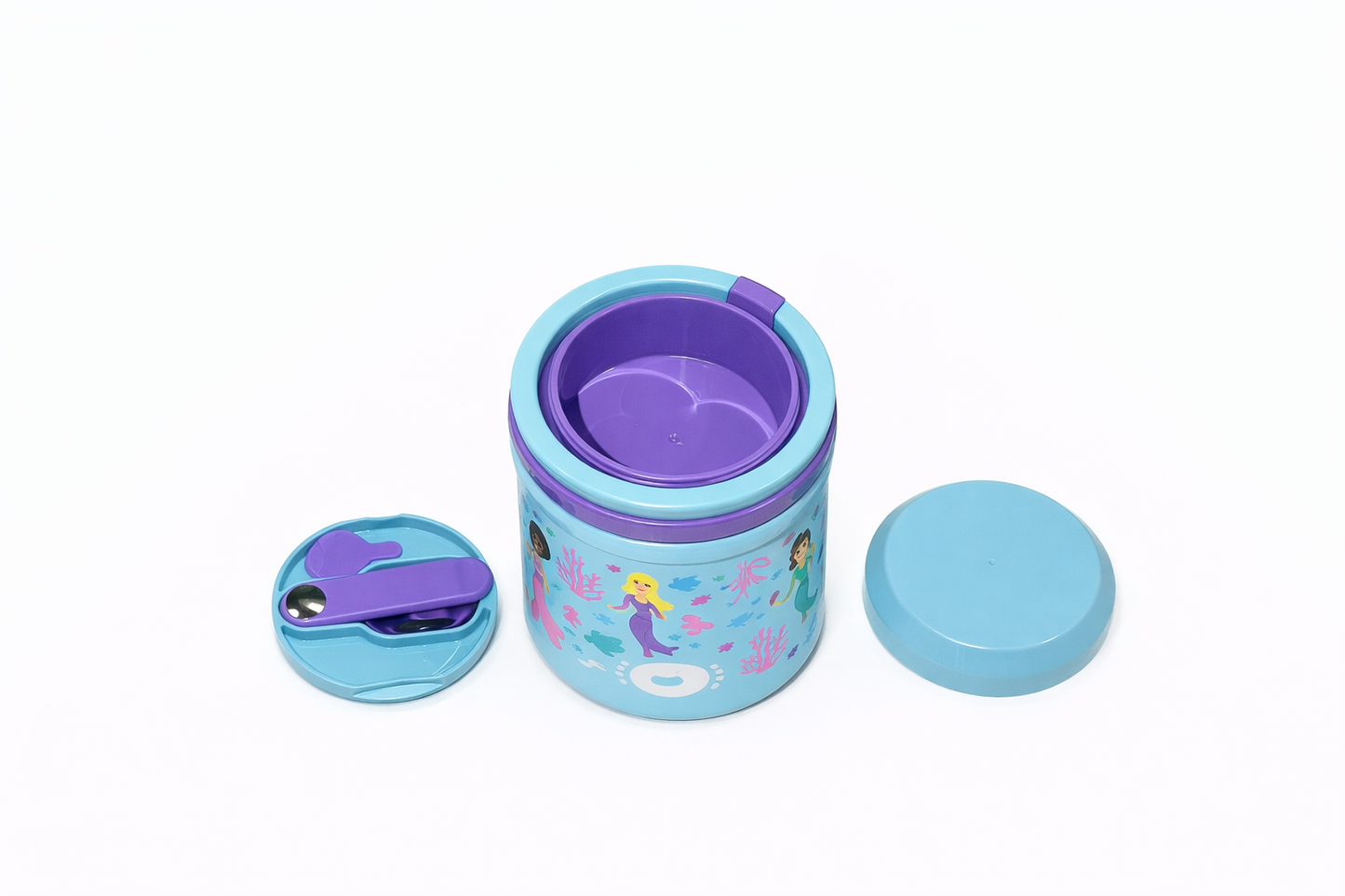 800 ML MERMAID STAINLESS FOOD JAR