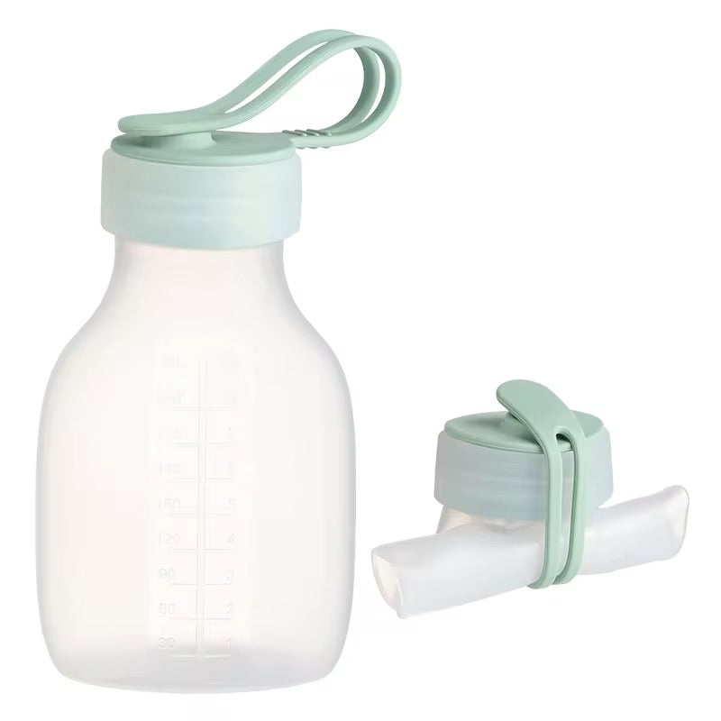 2 PIECES SILICONE BREAST MILK STORAGE