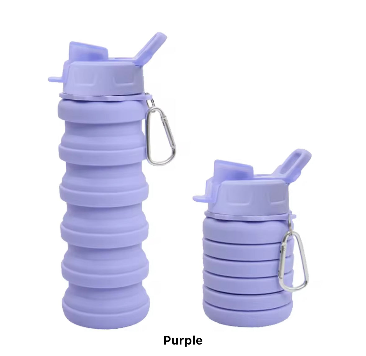 FOLDABLE SILICONE WATER BOTTLES