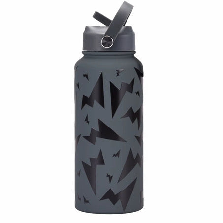 1 L FLASH STAINLESS BOTTLE FLIP STRAW