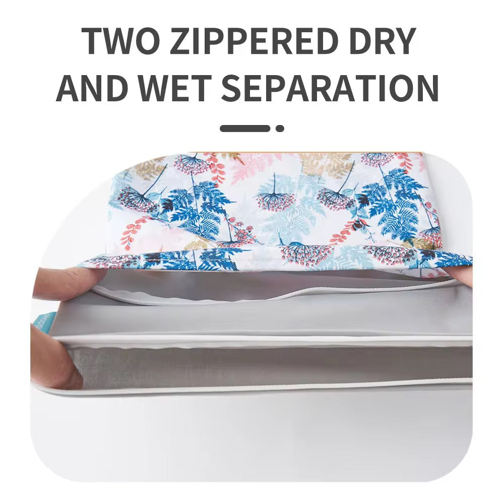 RAINBOW BLUE WET BAG