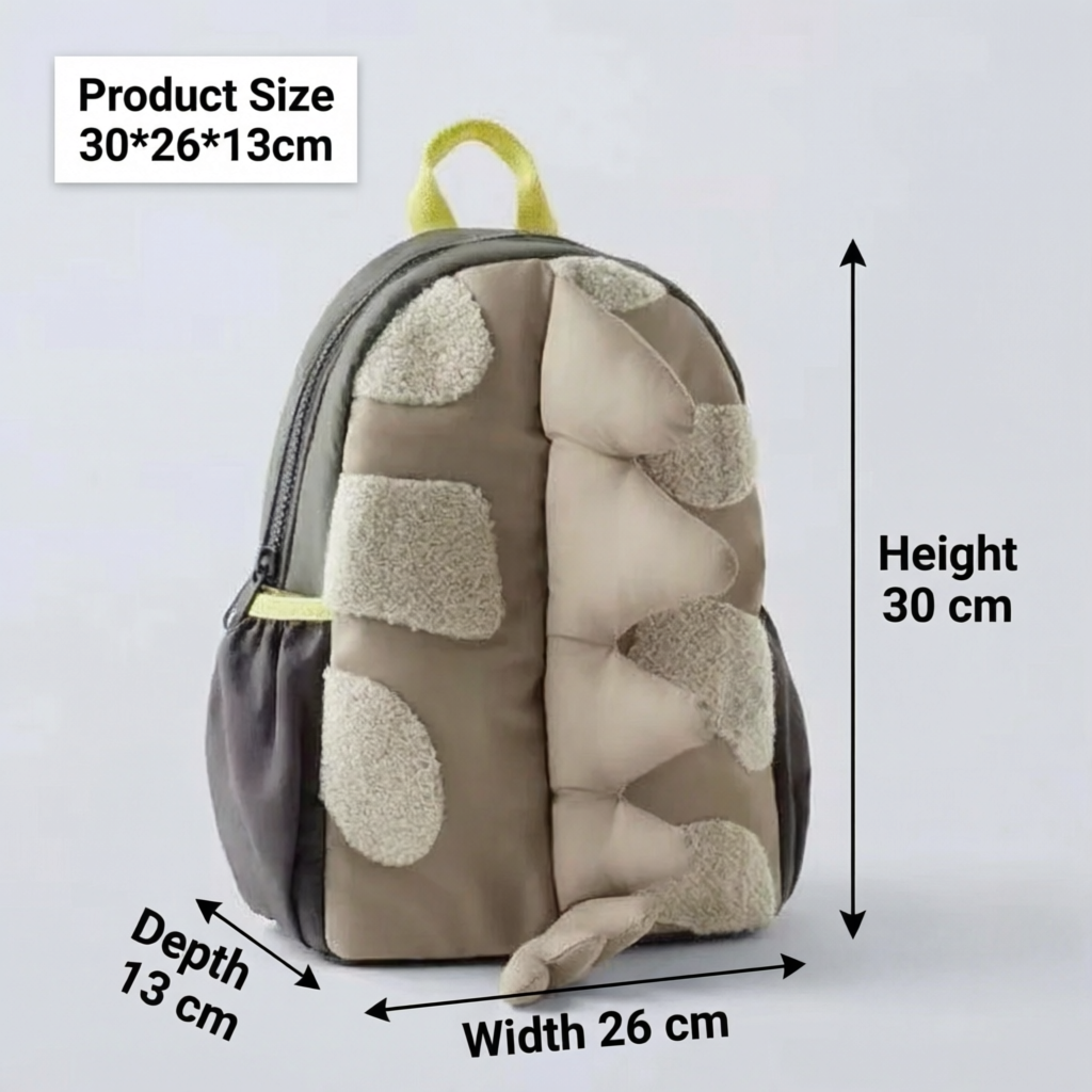 ZARA DINASOUR TAIL BACKPACK