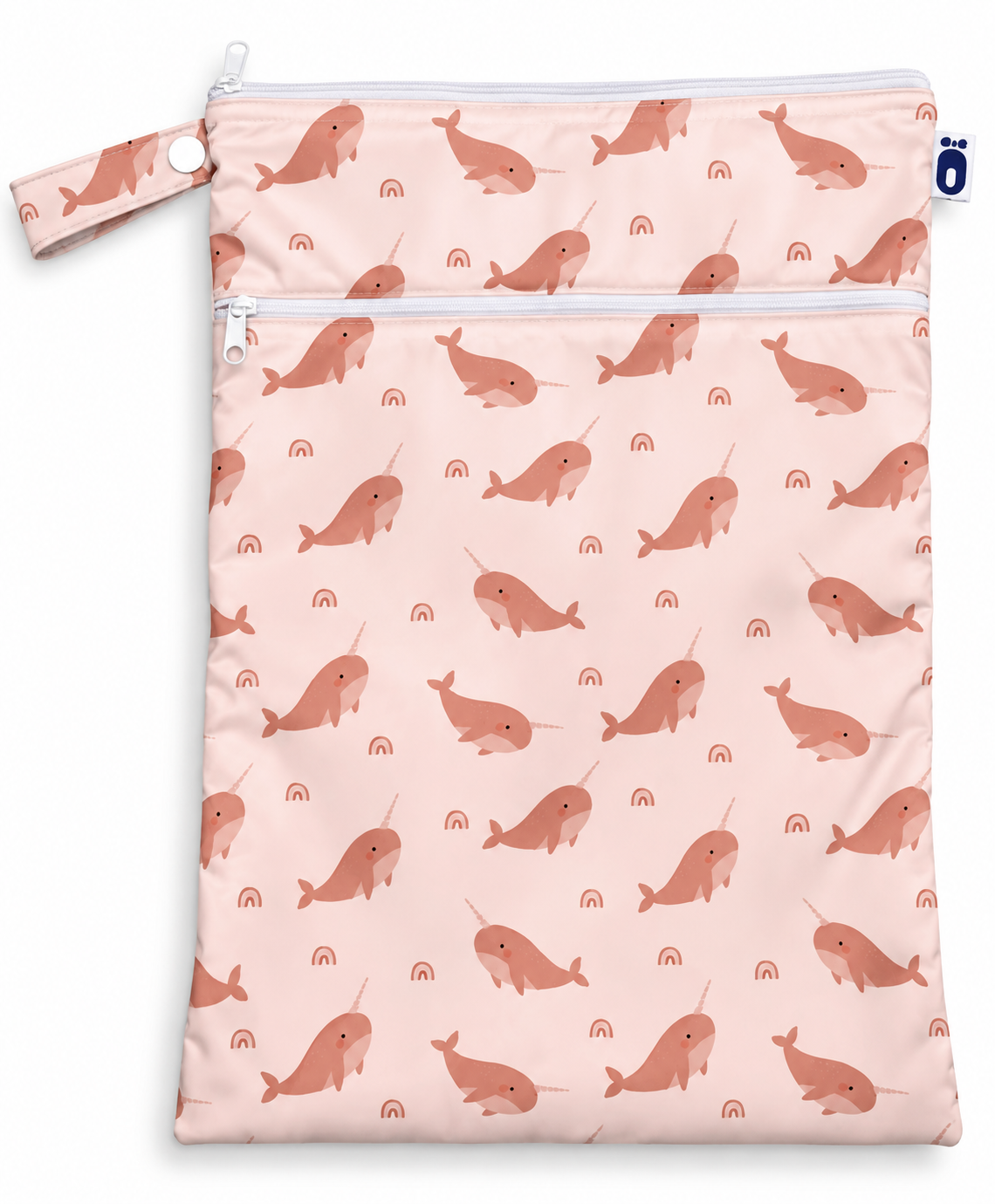 NARWHALE 2 POCKETS WET BAG 30*40cm