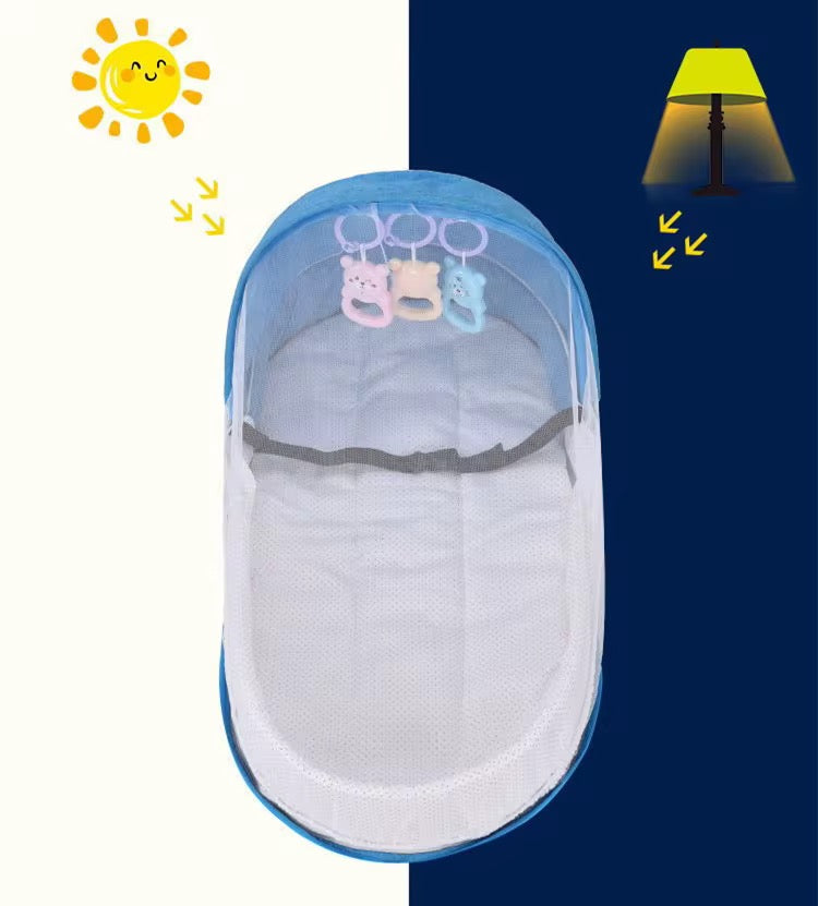 BABY CO-SLEEPING BED - GREY ONLY