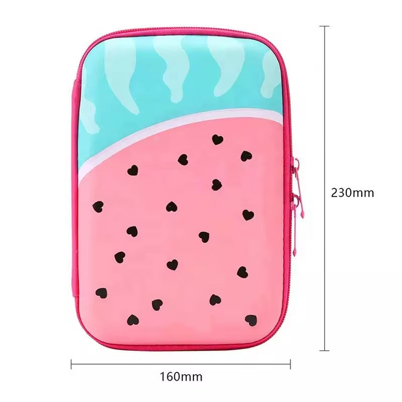 3D ICE CREAM THEMED 3 TIER PENCIL CASE