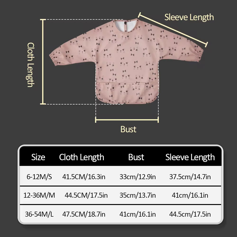 LONG SLEEVED BIBS #1