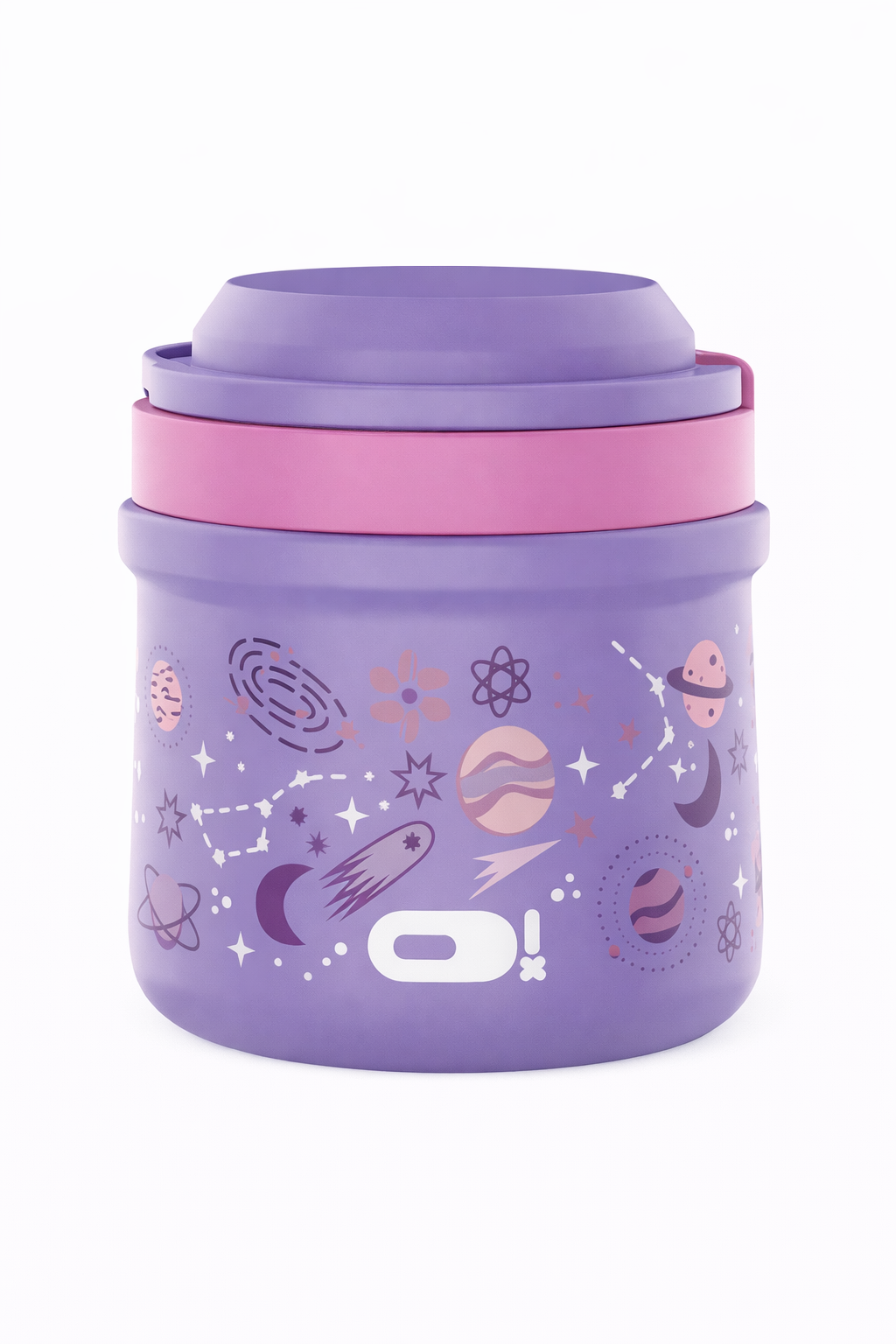 800 ML UNIVERSE STAINLESS FOOD JAR