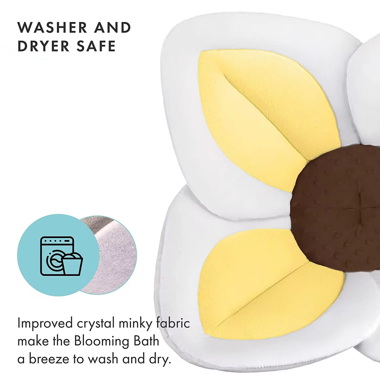 FLOWER BATH CUSHION