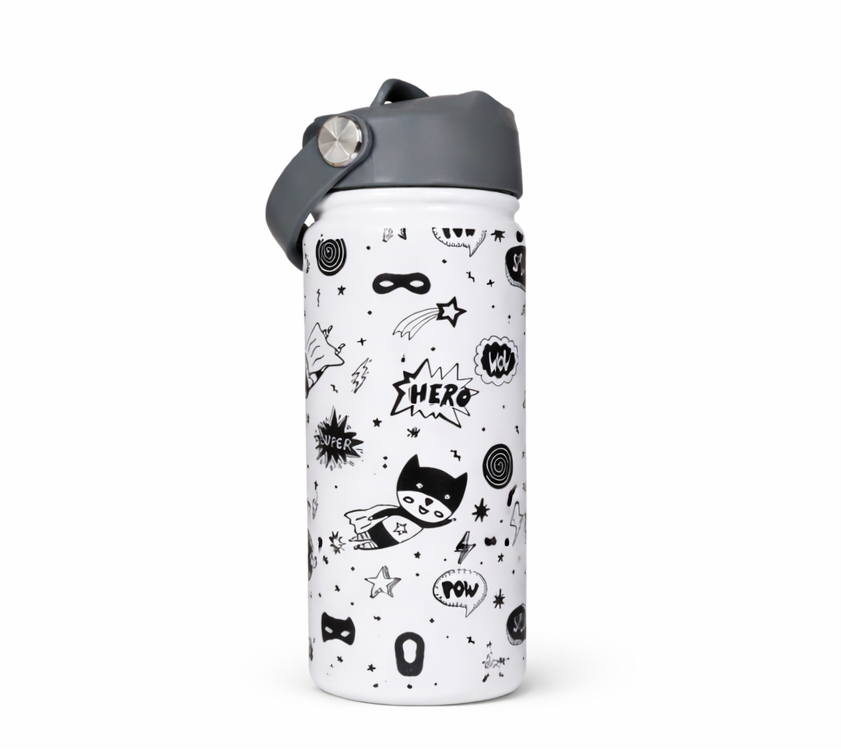 500 ML STAINLESS SUPERHERO BOTTLE