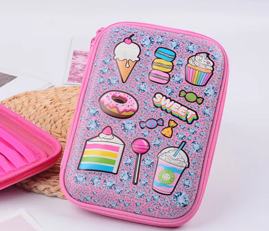 3D SWEETS THEMED 3 TIER PENCIL CASE