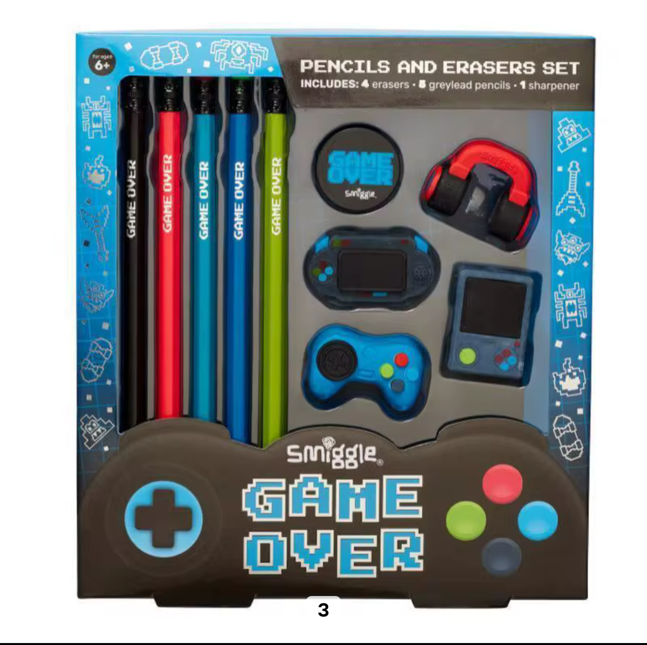 PENCILS & ERASER SETS