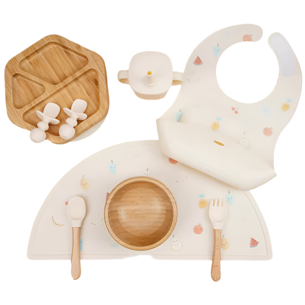 Silicone feeding sets