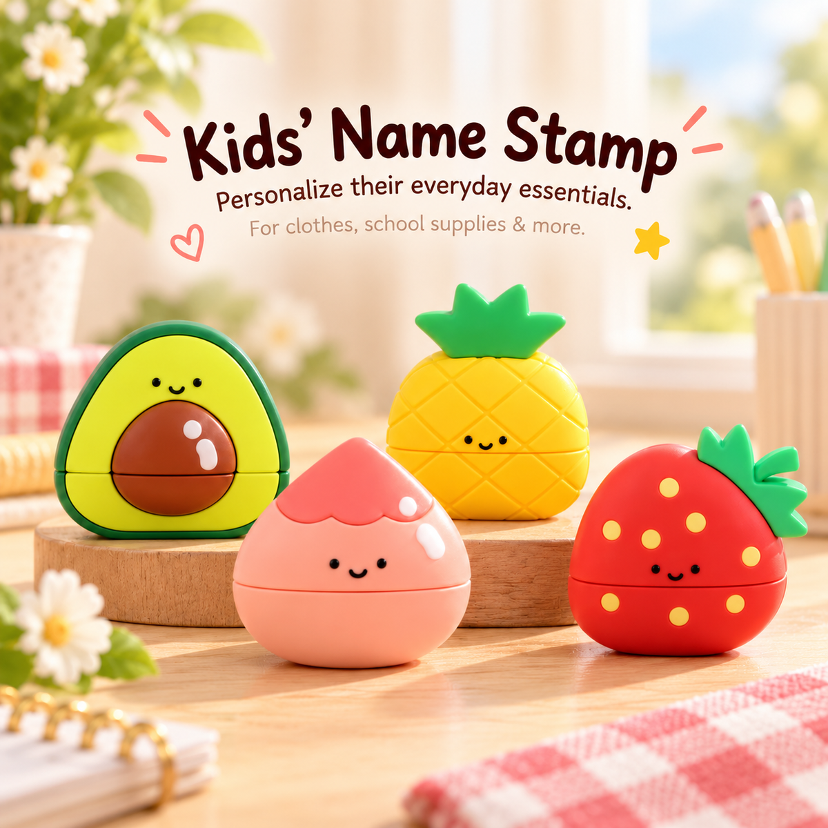 FOODIE NAME STAMP