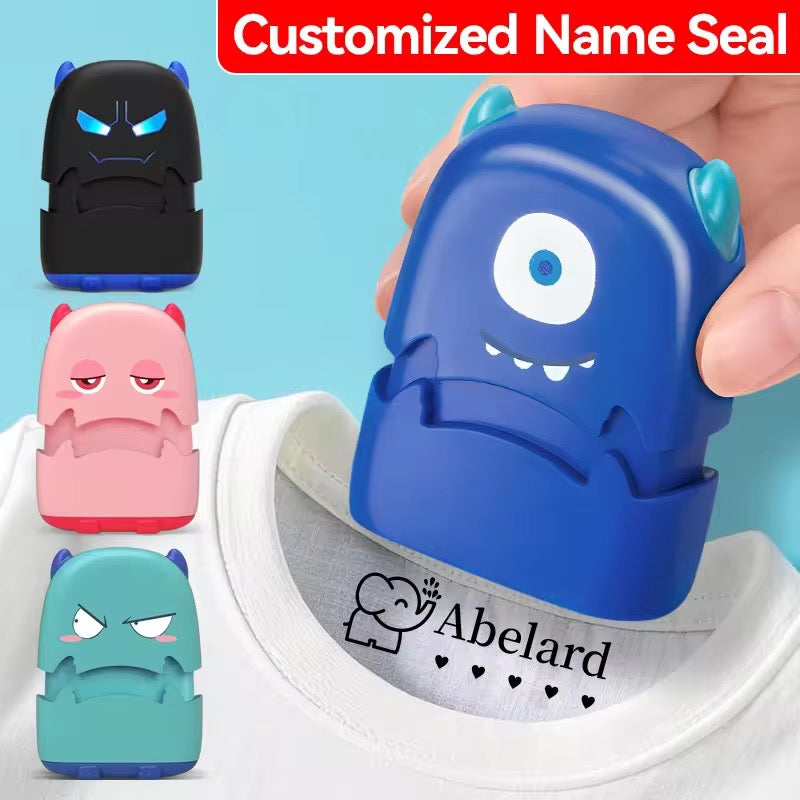 SMALL MONSTER NAME STAMP