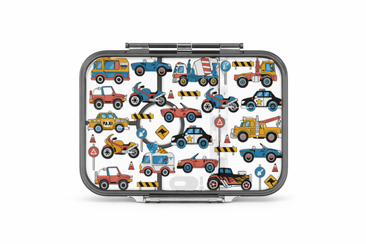 CARS CLEAR BENTO LUNCHBOX