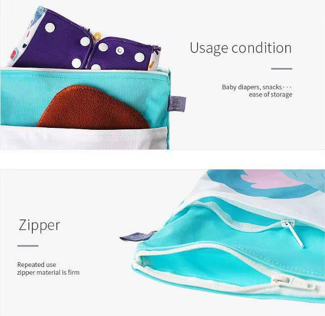 RAINBOW BLUE WET BAG