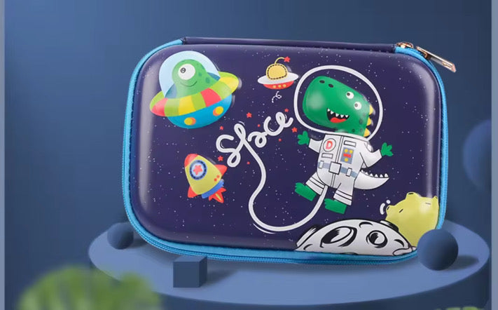 3D SPACE THEMED 3 TIER PENCIL CASE