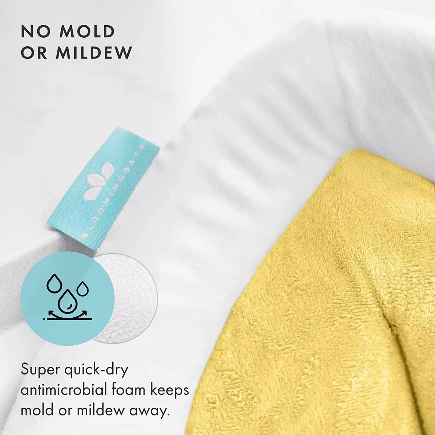 FLOWER BATH CUSHION