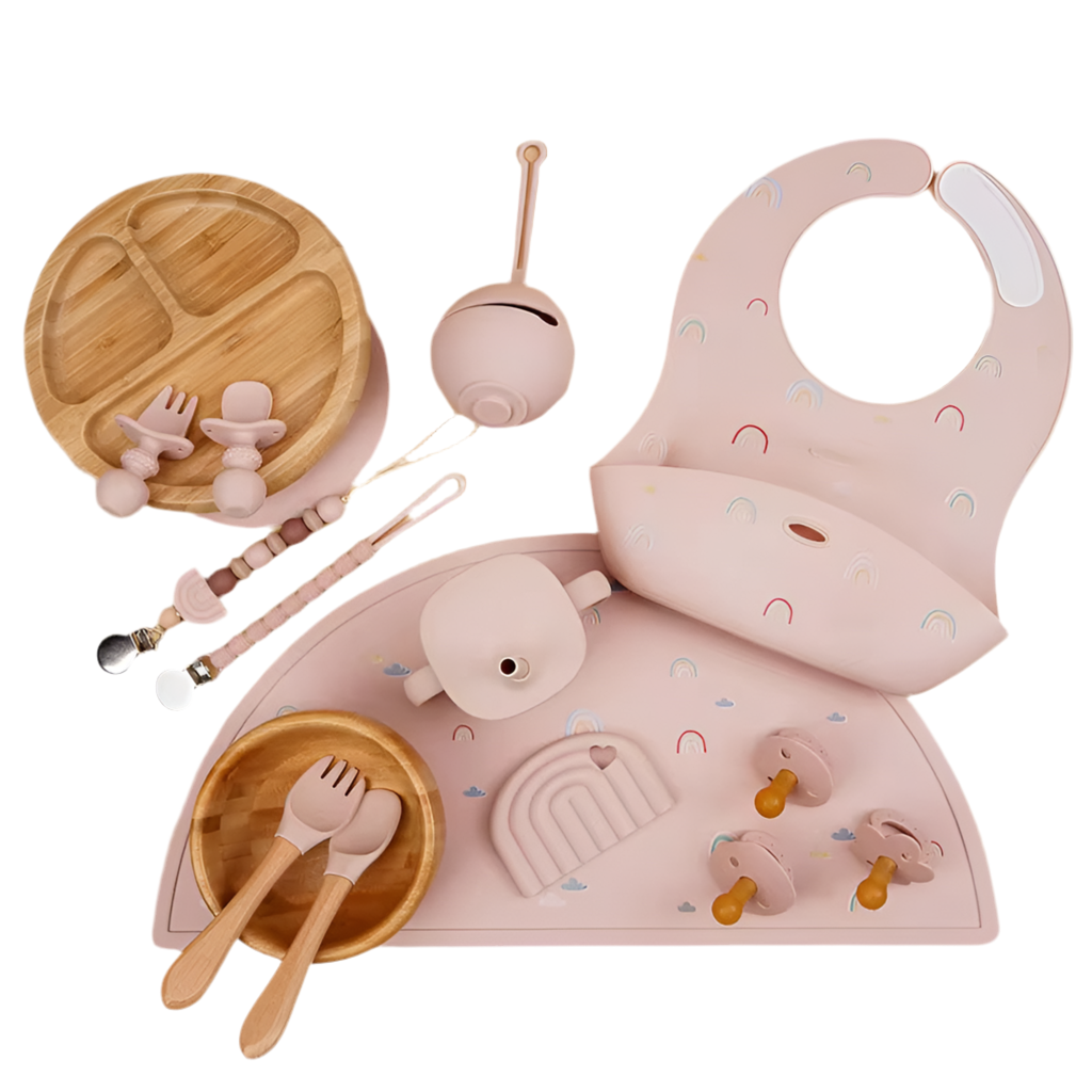 Silicone feeding sets