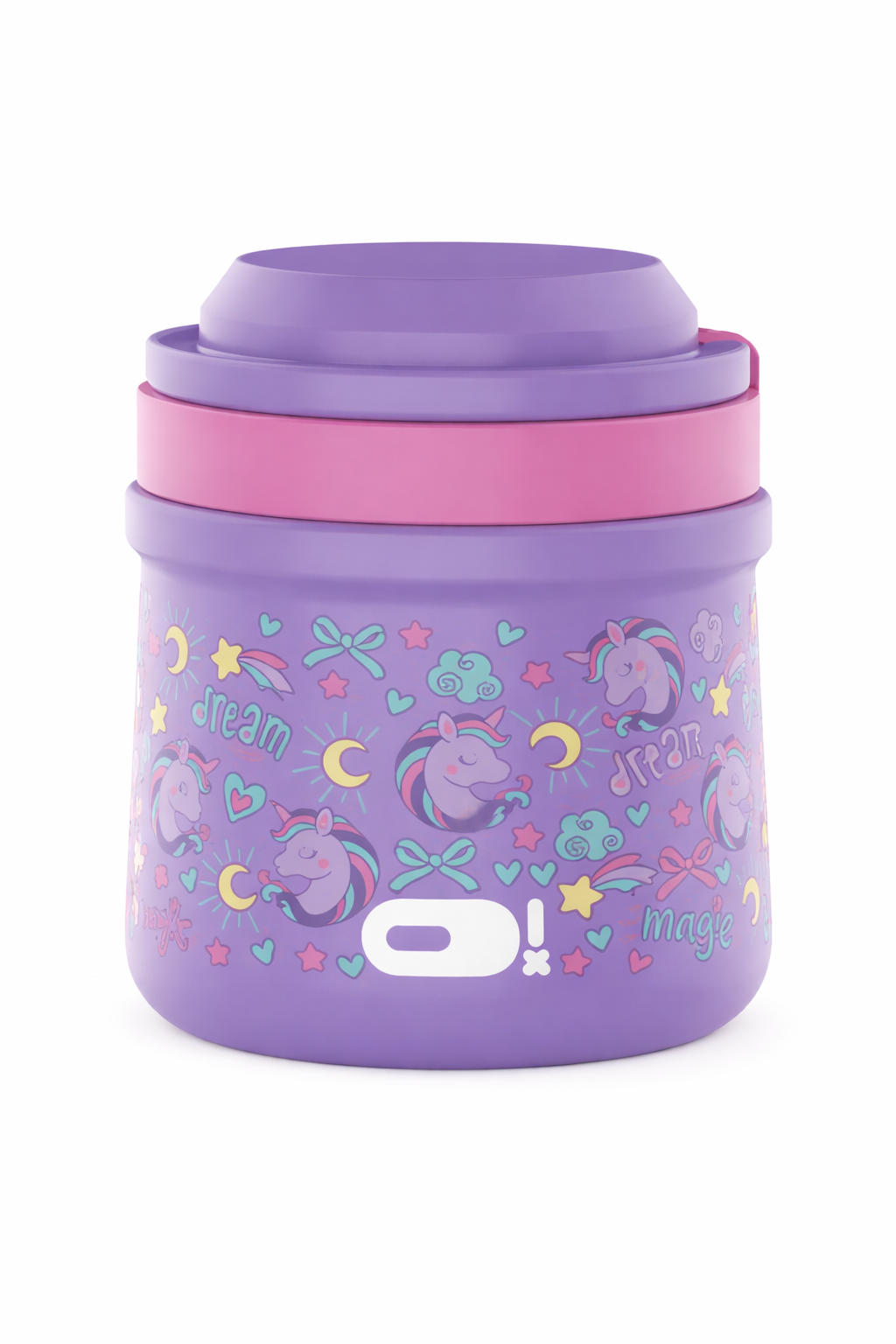 800 ML UNICORN STAINLESS FOOD JAR